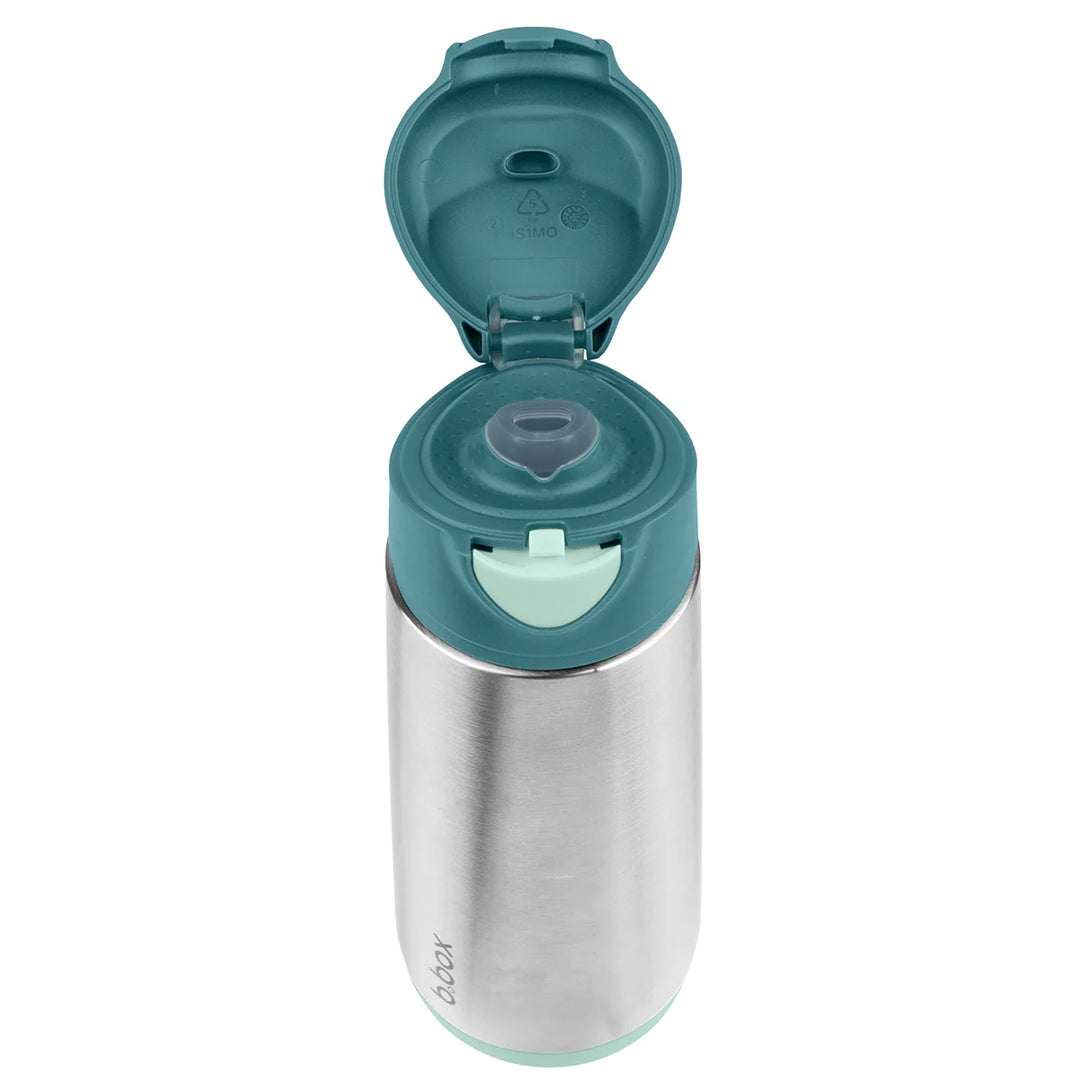 bbox Insulated Drink Bottle Sports Spout 500ml - Emerald Forest