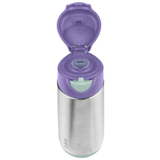 bbox Insulated Drink Bottle Sports Spout 500ml - Lilac Pop