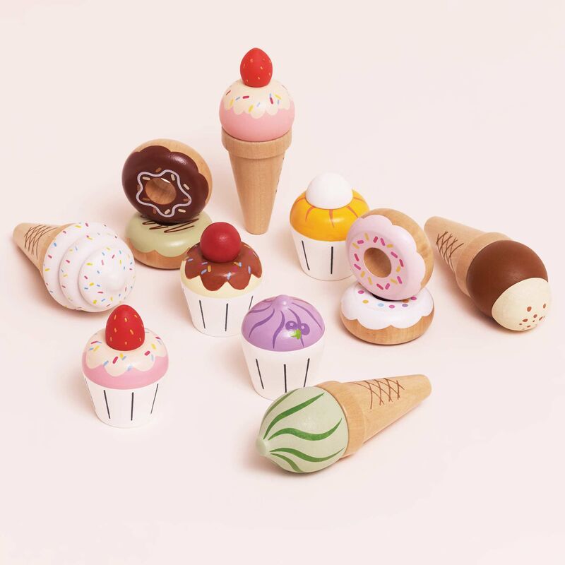 Le Toy Van Wooden Ice Cream Set