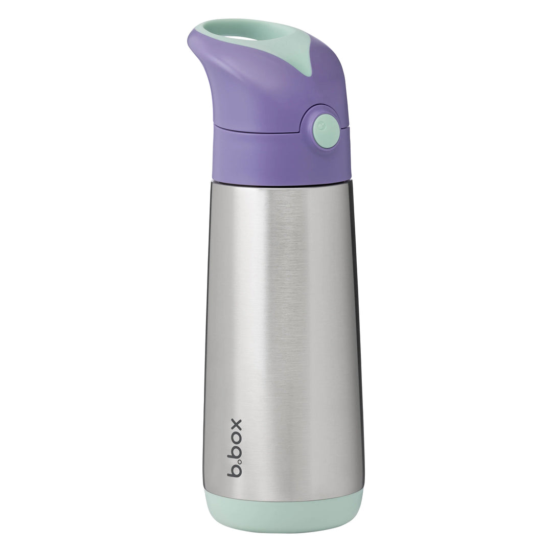 bbox Insulated Drink Bottle Sipper Lid 500ml - Lilac Pop