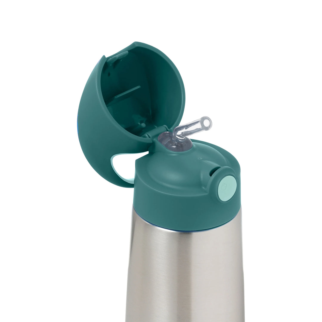 bbox Insulated Drink Bottle Sipper Lid 500ml - Emerald Forest