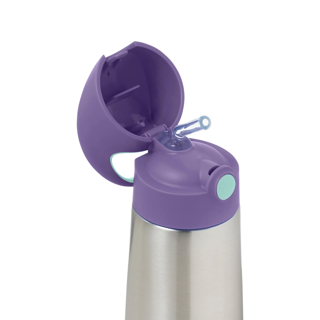 bbox Insulated Drink Bottle Sipper Lid 500ml - Lilac Pop