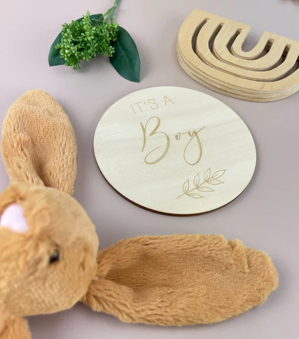 It's a Boy - Baby Boy Announcement Plaque