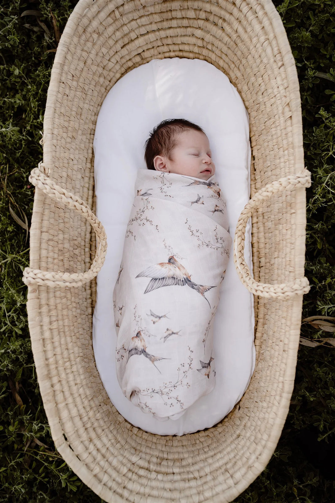 Pop Ya Tot Organic Muslin Swaddle - Nightingale