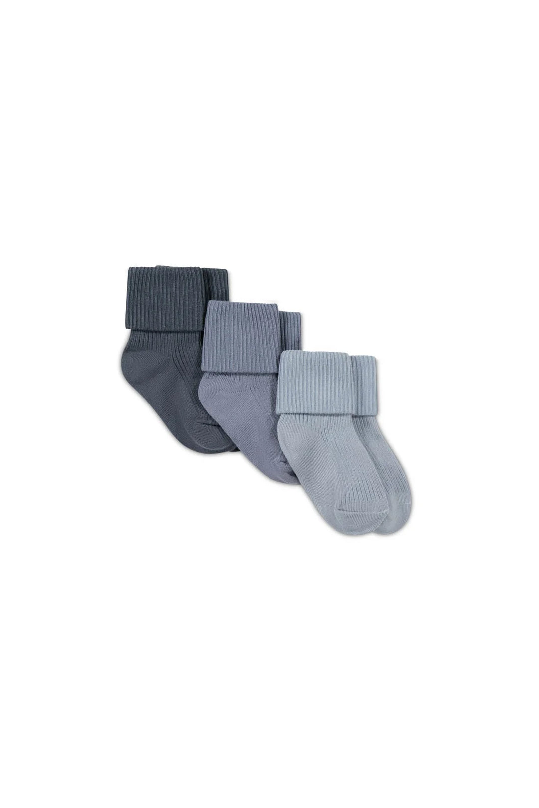 Jamie Kay Rib Socks 3 Pack - Arctic/Dawn/Pearl Blue