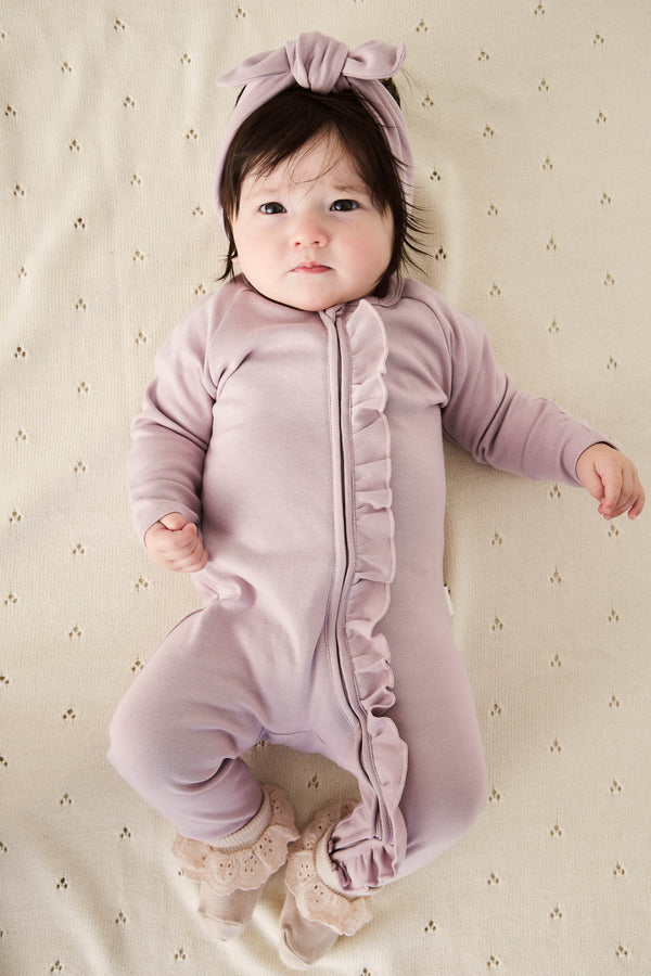 Jamie Kay Organic Cotton Modal Melanie Frill Growsuit -  Daydream