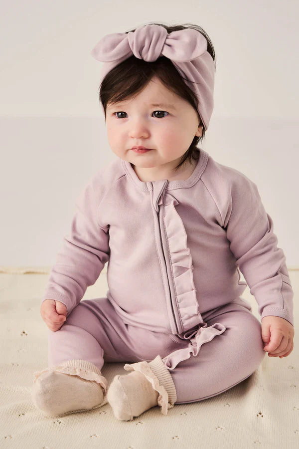 Jamie Kay Organic Cotton Modal Melanie Frill Growsuit -  Daydream