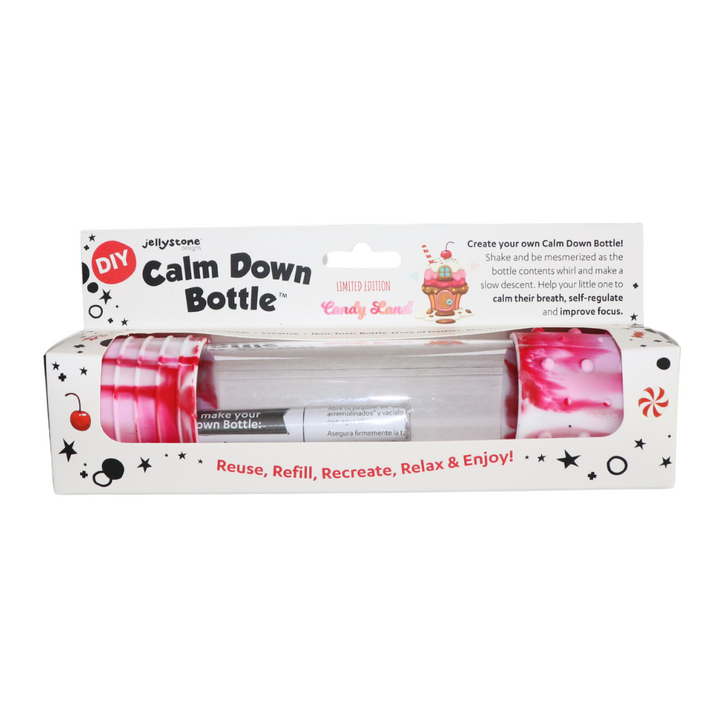Jellystone DIY Calm Down Sensory Bottle - Candyland