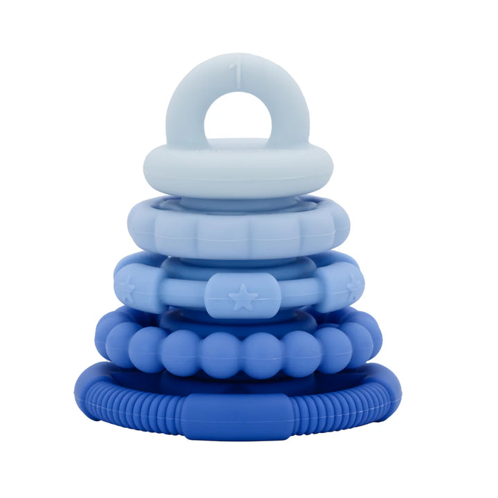Jellystone Stacker & Teether Toy - Blueberry Ombre