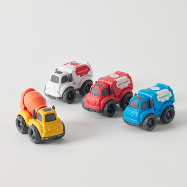 Bioplastic Small Assorted Trucks