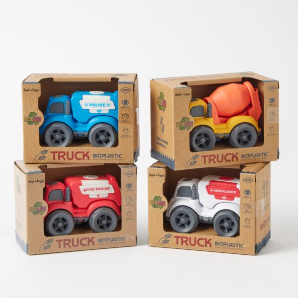Bioplastic Small Assorted Trucks