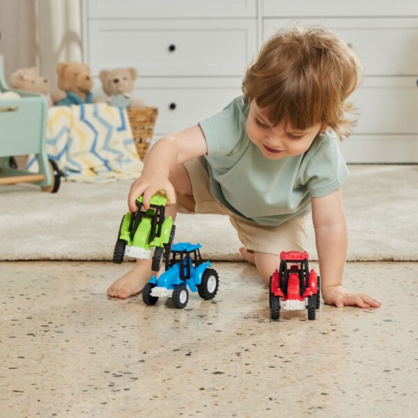 Medium Bioplastic Assorted Tractors