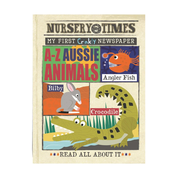 Jo & Nic's Crinkly Cloth Book - Aussie Animals