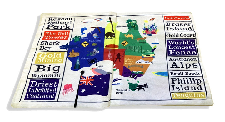Jo & Nic's Crinkly Cloth Book - All About Australia