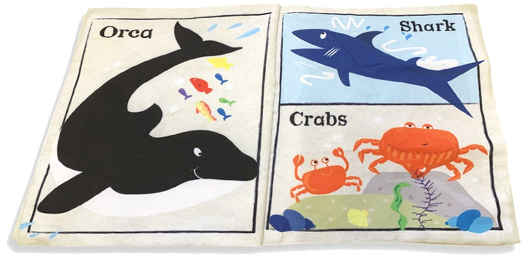 Jo & Nic's Crinkly Cloth Book - Under the Sea