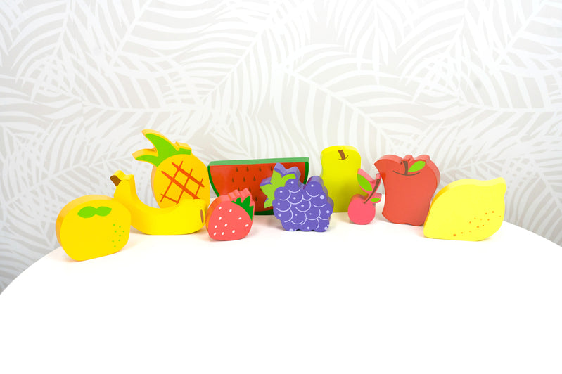 Chunky Wooden Puzzle - Fruit Salad