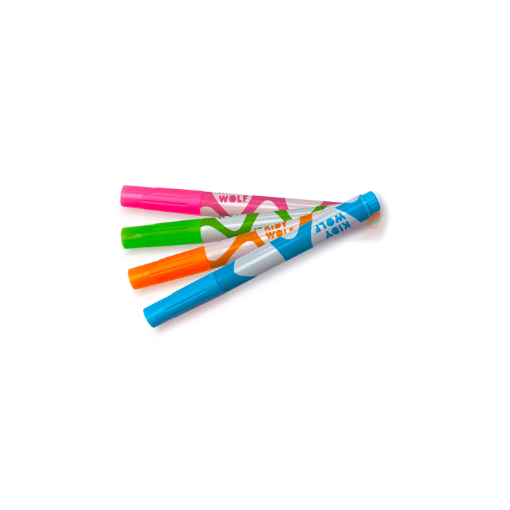 KIDYMARKERS Liquid Chalk Fluorescent Markers
