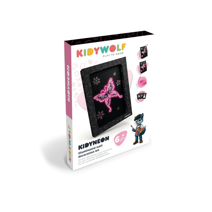 KIDYNEON Kit for Illuminated Wall Decoration - Once Upon A Time
