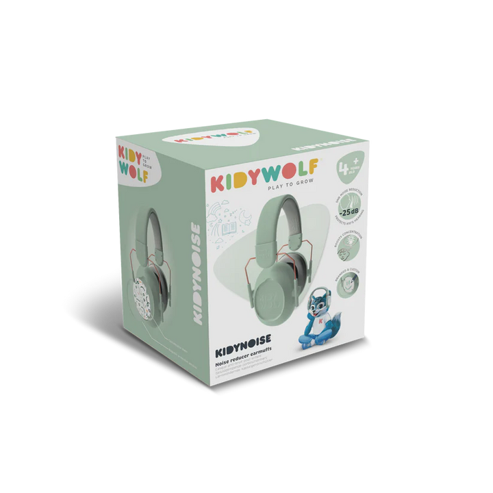 KIDYNOISE Noise Reducer Earmuffs - Green