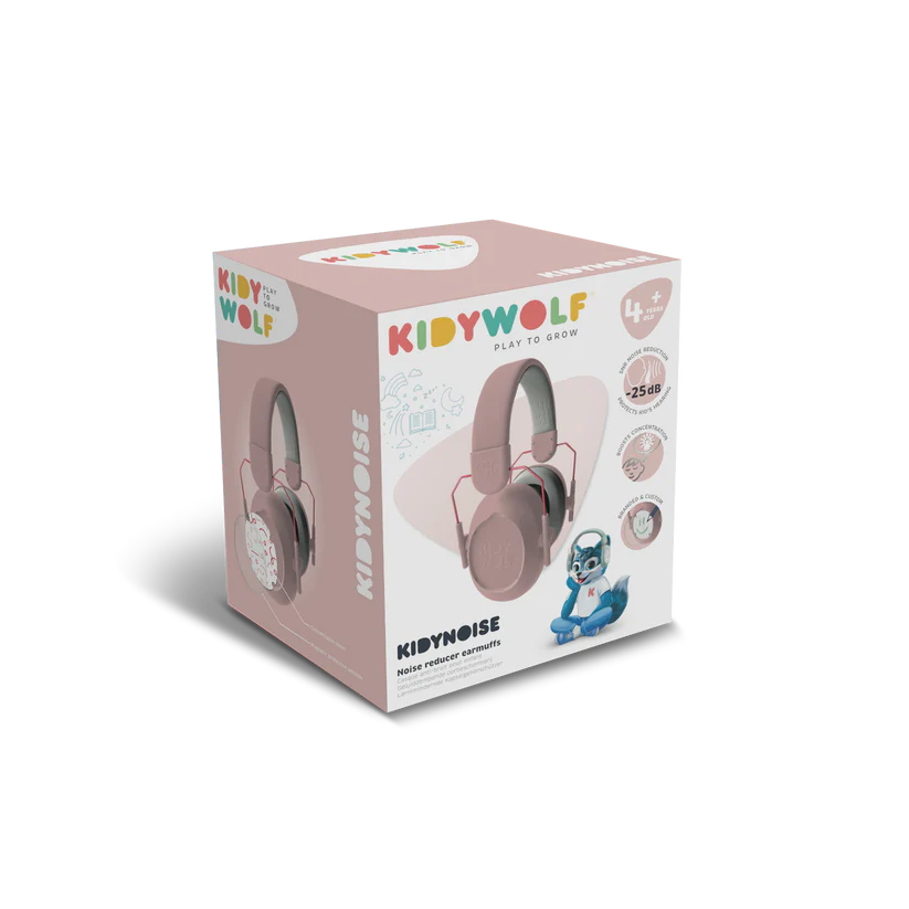 KIDYNOISE Noise Reducer Earmuffs - Pink