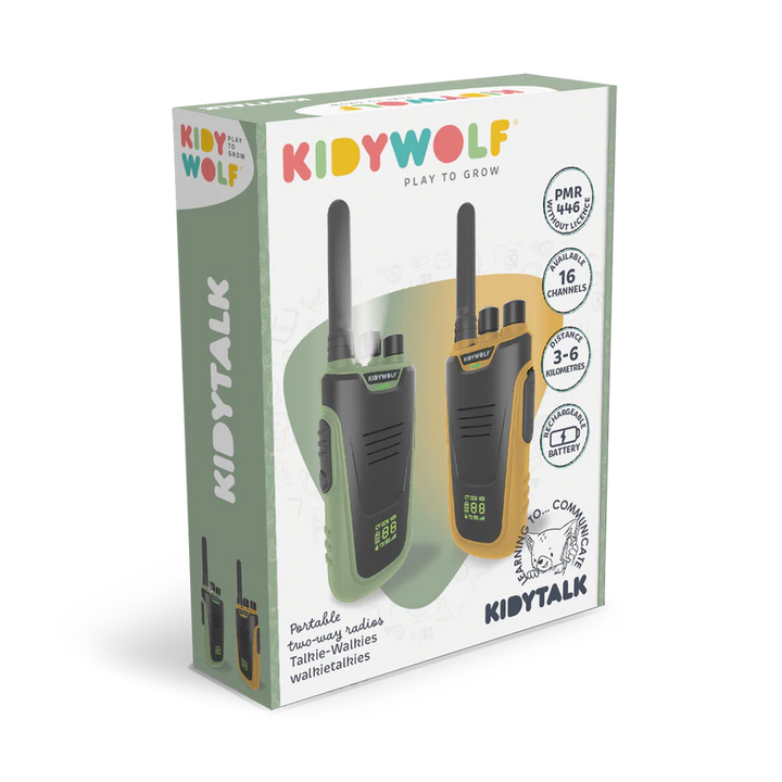 KIDYTALK Long Range Walkie-Talkies