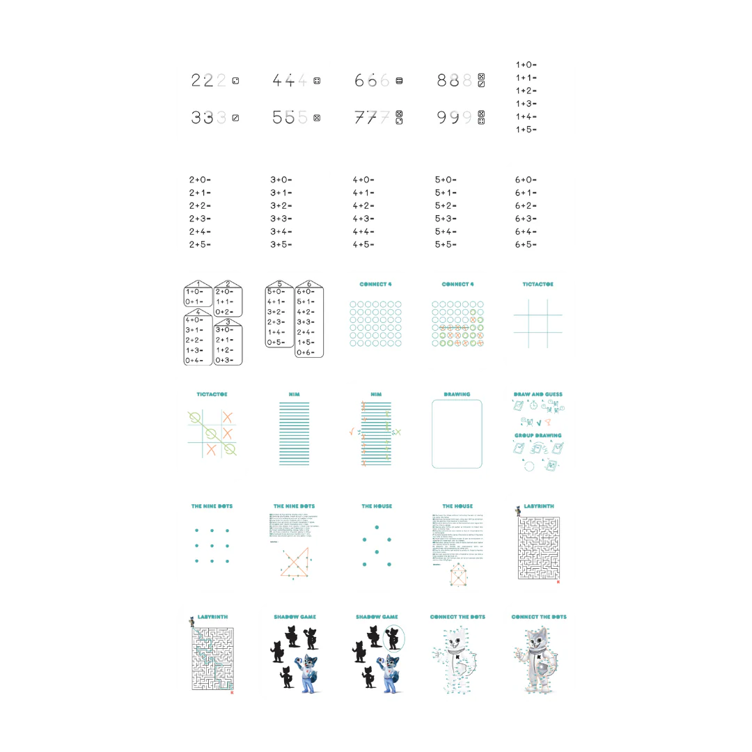 Kidydraw Mini Refill - Games and Education