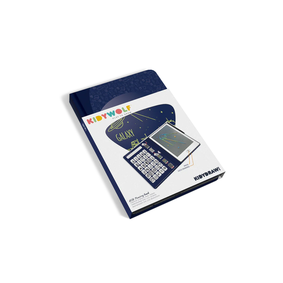 Kidydraw Mini LCD Drawing Tablet - Galaxy