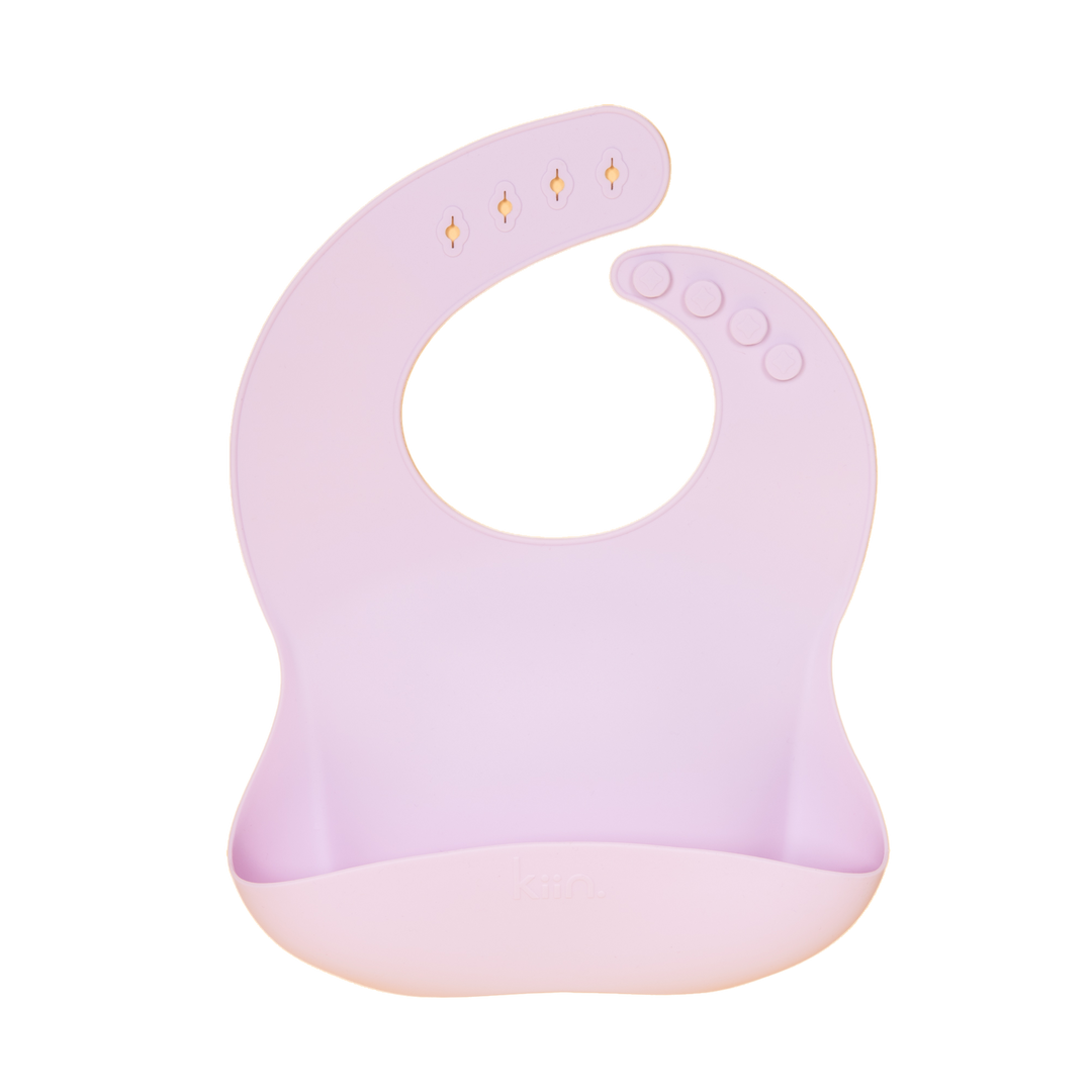 Kiin Silicone Feeding Scoop Bib - Assorted