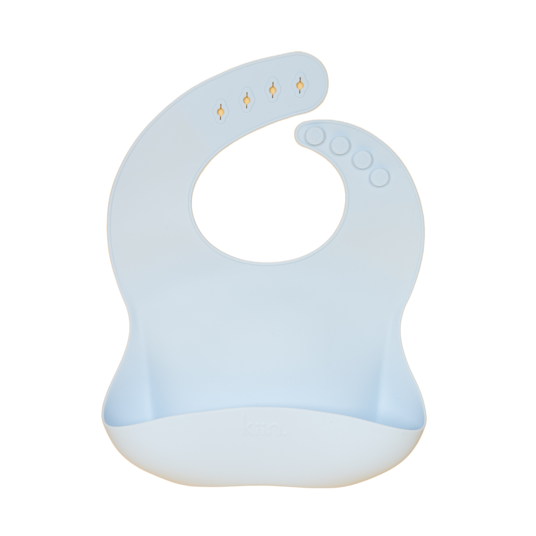 Kiin Silicone Feeding Scoop Bib - Assorted