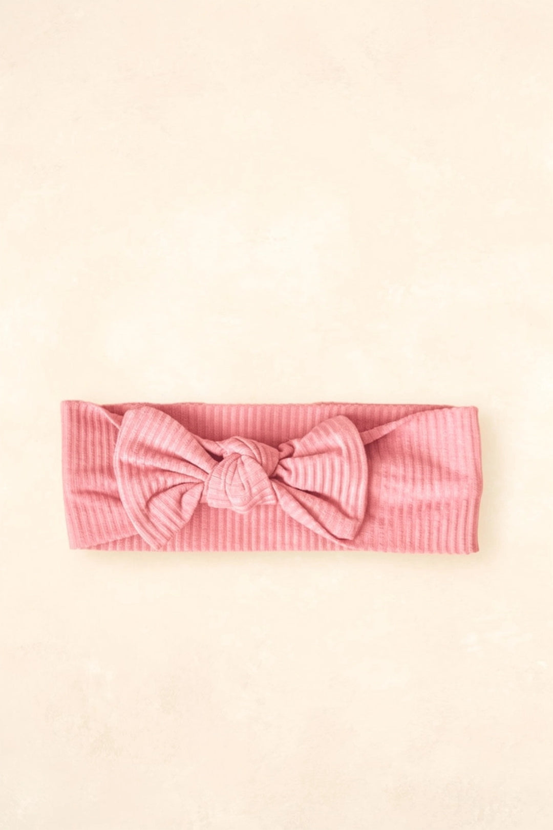 Kiin Organic Bamboo Stretch Bow Headband - Peony