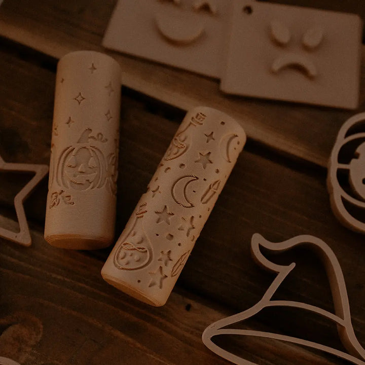 Halloween Eco Pattern Playdough Roller - Assorted