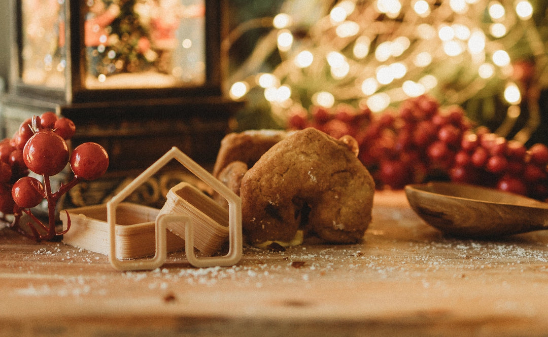 Kinfolk Pantry Playdough/Sensory Play Eco Cutter™ Set - Gingerbread House