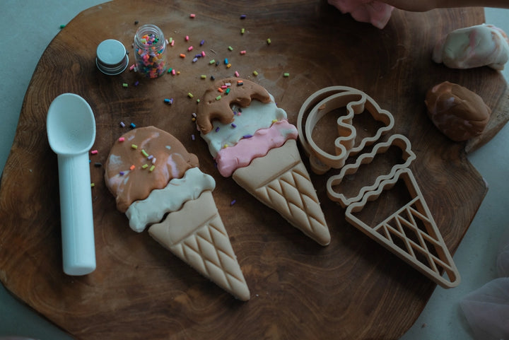 Kinfolk Pantry Playdough/Sensory Play Eco Cutter™ Set - Ice Cream