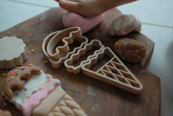 Kinfolk Pantry Playdough/Sensory Play Eco Cutter™ Set - Ice Cream