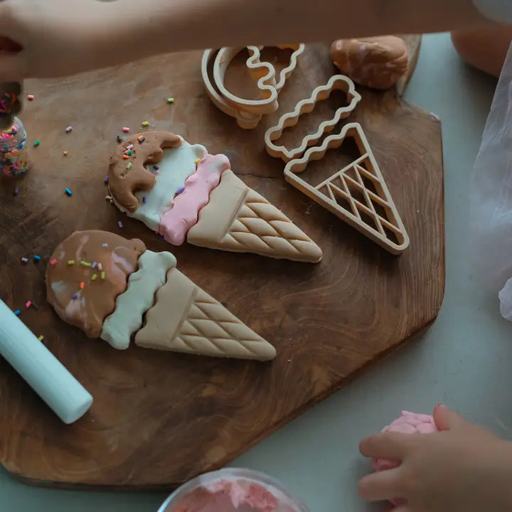 Kinfolk Pantry Playdough/Sensory Play Eco Cutter™ Set - Ice Cream