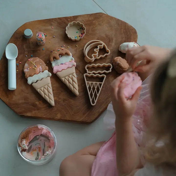 Kinfolk Pantry Playdough/Sensory Play Eco Cutter™ Set - Ice Cream