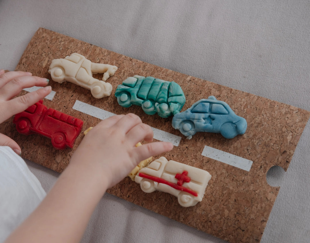 Kinfolk Pantry Playdough/Sensory Play Eco Cutter™ Set - Service Vehicles