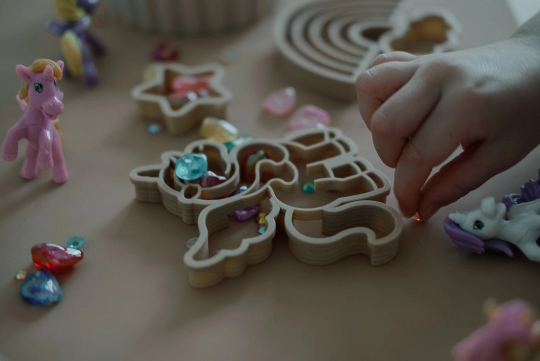 Kinfolk Pantry Playdough/Sensory Play Eco Cutter™ Set - Fairytale Unicorn