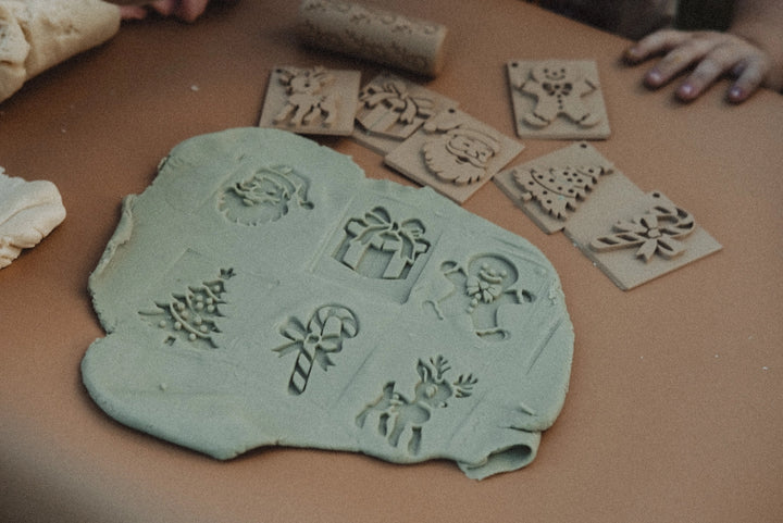 Kinfolk Pantry Christmas Playdough Eco Stamp Set