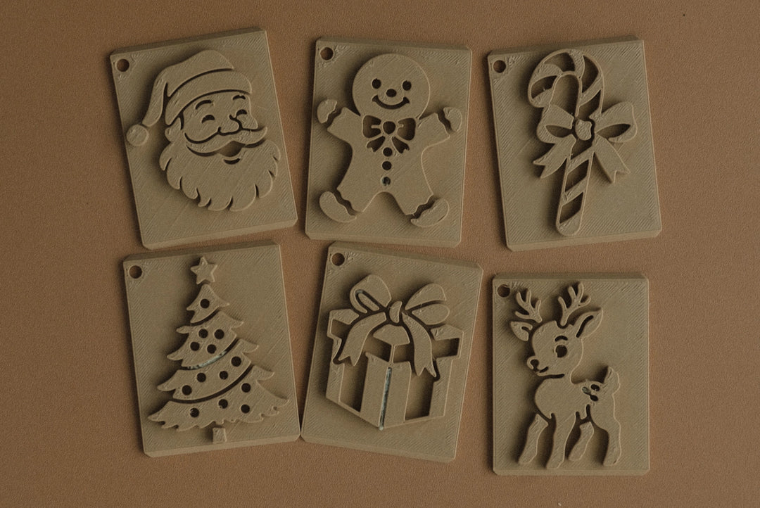 Kinfolk Pantry Christmas Playdough Eco Stamp Set