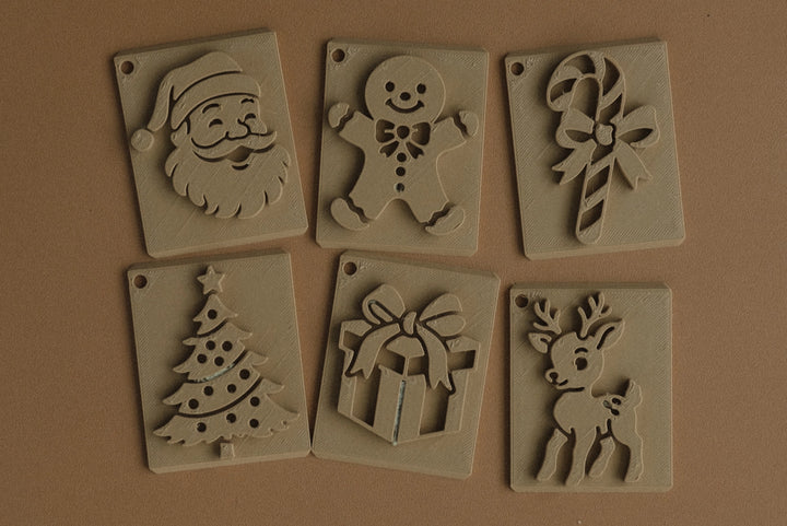 Kinfolk Pantry Christmas Playdough Eco Stamp Set