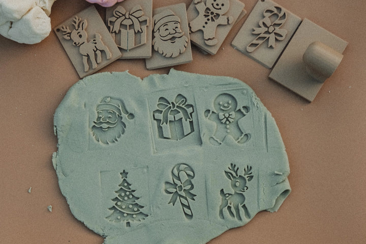 Kinfolk Pantry Christmas Playdough Eco Stamp Set