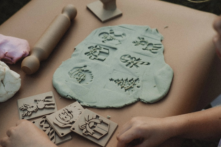 Kinfolk Pantry Christmas Playdough Eco Stamp Set