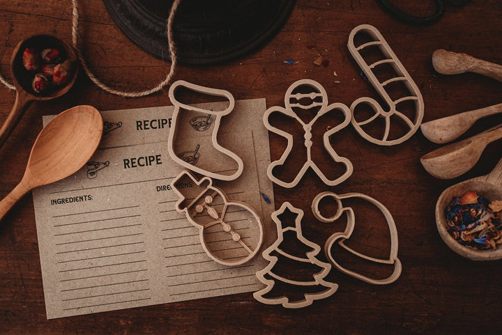 Christmas Traditional Playdough/Sensory Play Eco Cutter™ Set