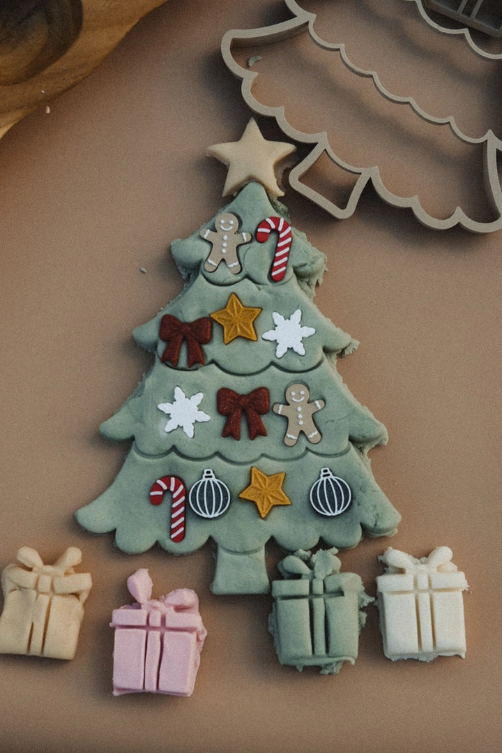 Christmas Tree Playdough/Sensory Play Eco Decorating Kit
