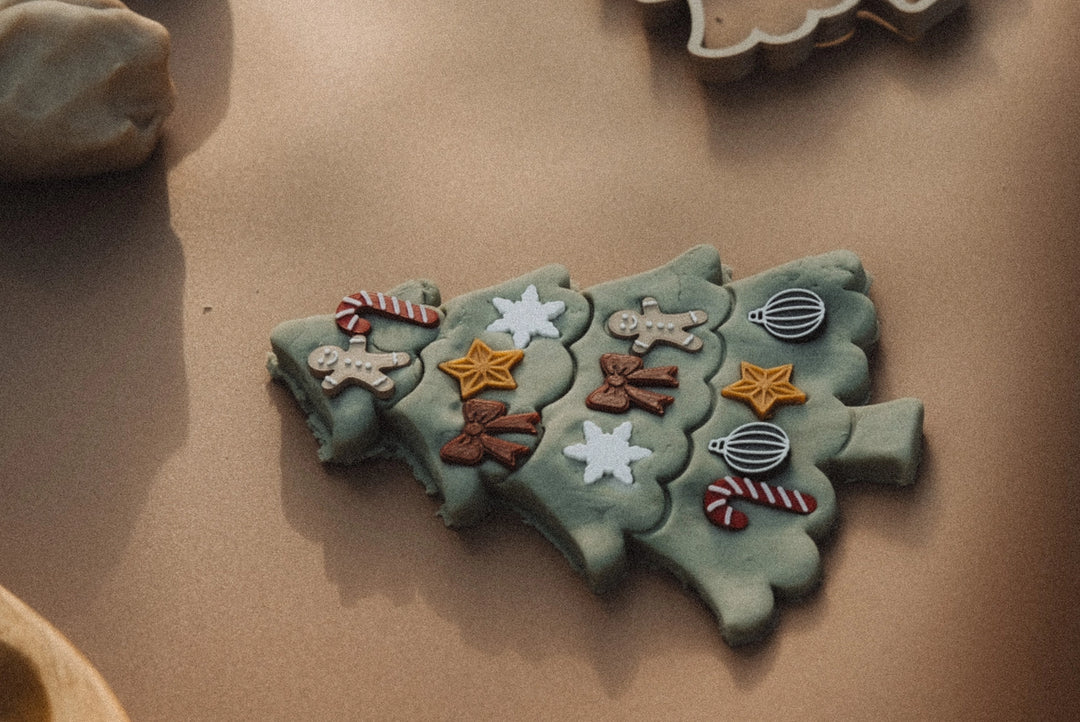 Christmas Tree Playdough/Sensory Play Eco Decorating Kit