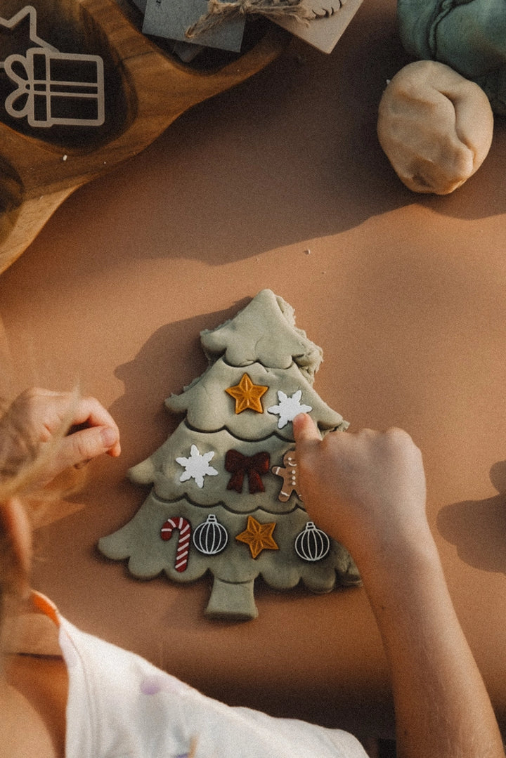 Christmas Tree Playdough/Sensory Play Eco Decorating Kit