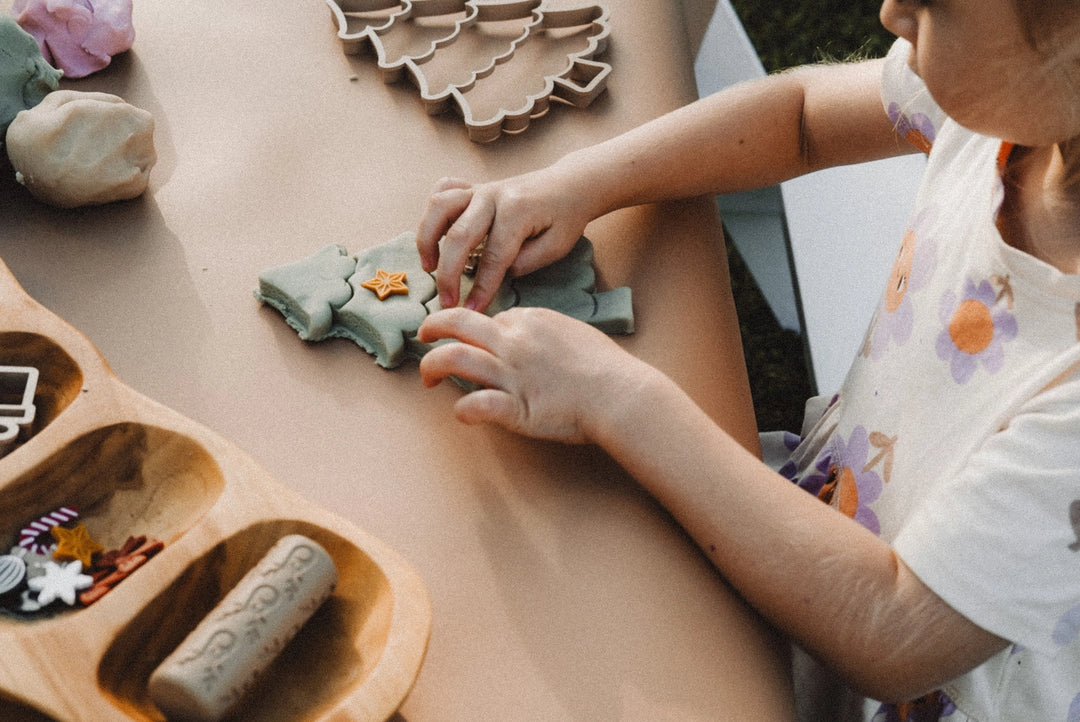 Christmas Tree Playdough/Sensory Play Eco Decorating Kit