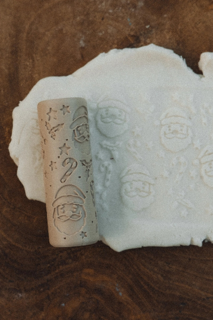 Christmas Eco Pattern Playdough Roller - Assorted