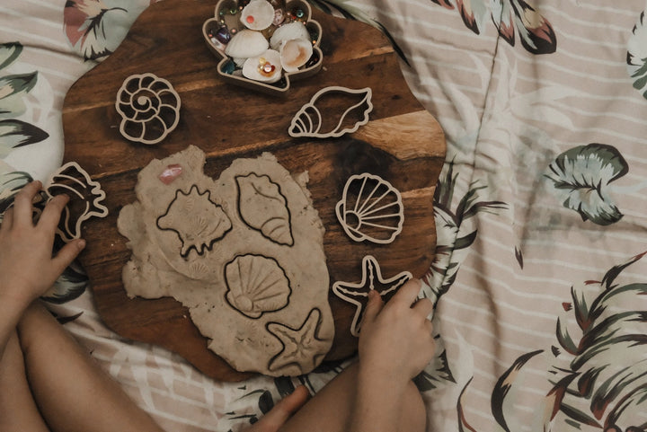 Sea Shell Playdough/Sensory Play Eco Cutter™ Set